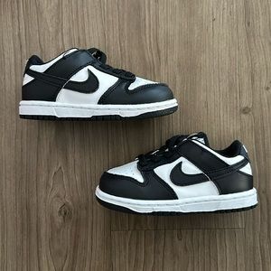 Nike Dunk Low White/Black Toddler